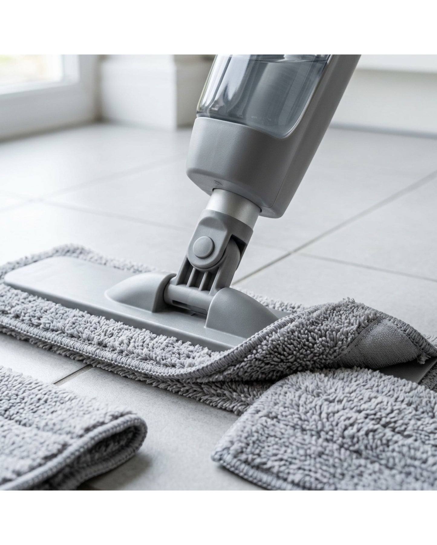 Plinkg Spray Mop Gray Refillable Bottle Set