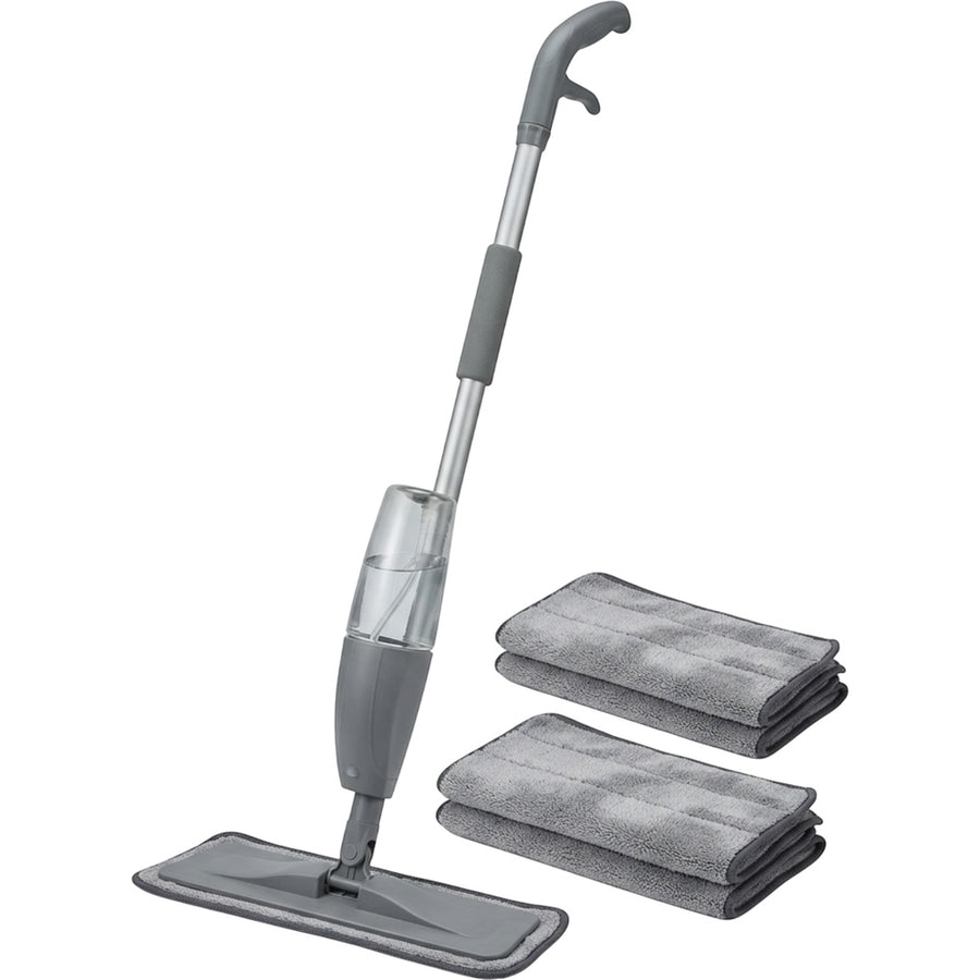 Plinkg Spray Mop Gray Refillable Bottle Set